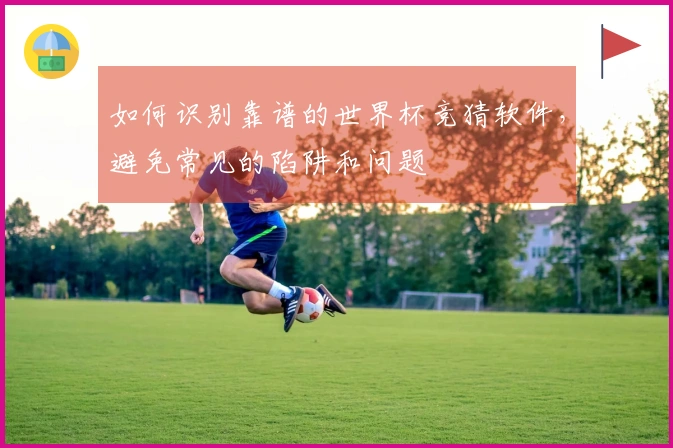 如何识别靠谱的世界杯竞猜软件，避免常见的陷阱和问题