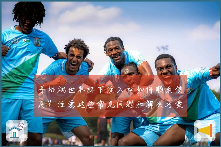 手机端世界杯下注入口如何顺利使用？注意这些常见问题和解决方案