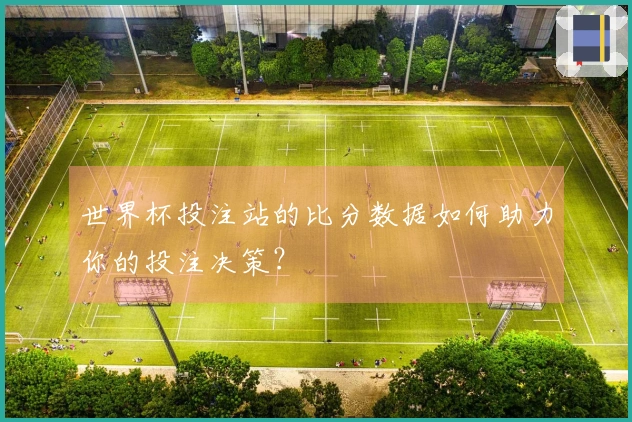 世界杯投注站的比分数据如何助力你的投注决策？